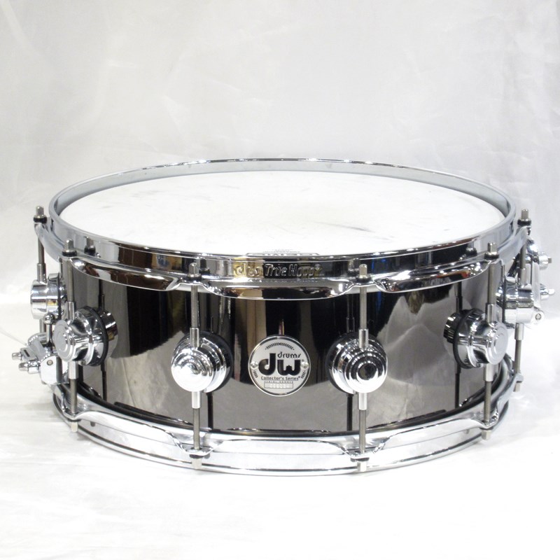 dw Collector's Metal Snare Black Nickel Over Brass 14×5.5の画像